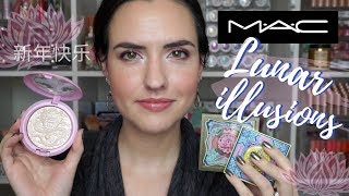 MAC Lunar New Year 2020 Collection | LUNAR ILLUSIONS Swatches + Tutorial