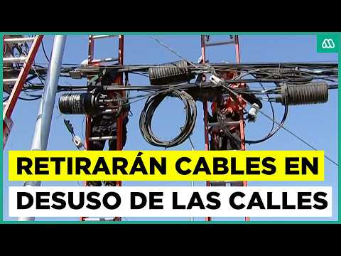 Comienza plan de retiro de basura aérea: removerán cables en desuso
