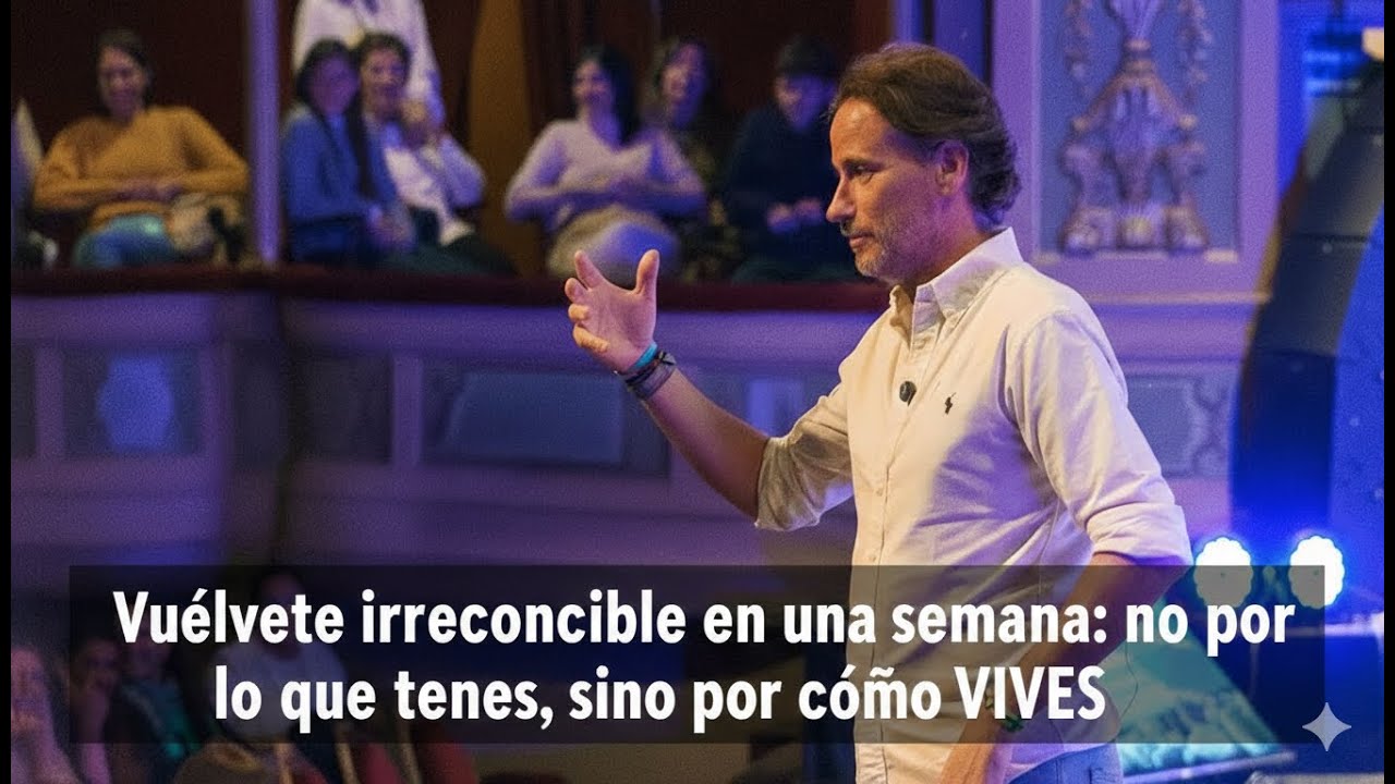 “Vuélvete irreconocible en una semana: no por lo que tienes, sino por cómo VIVES”