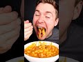 buffalo Mac and buffalo sauce Mukbang