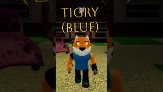 All Versions of Tigry! #piggy #roblox #version #love