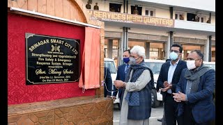 Lt Gov inaugurates, lays foundation for scores of developmental projects under Srinagar Smart City