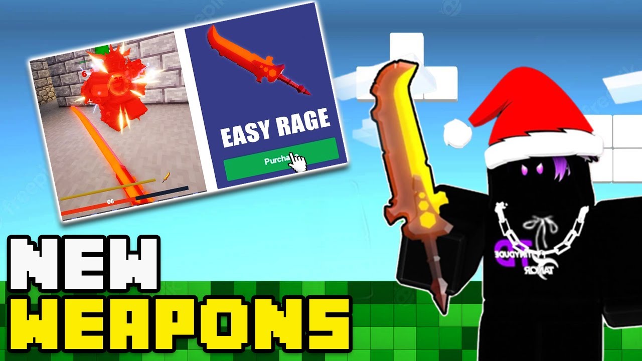 5 best weapons in Roblox BedWars