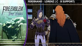 Fire Emblem: Three Houses - Support conversation: Ferdinand - Lorenz (C - B)