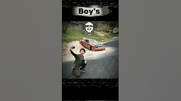 Girls vs Boys after hit cars ☠🗿 #car #carlover #trending #viral #shorts #usa #automobile #edit