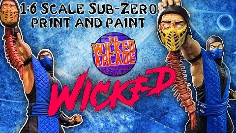 1:6 Scale Sub-Zero By Wicked! (3d printed) 🧊 🥶