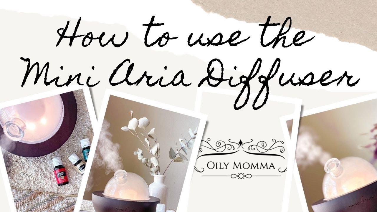 How TO USE THE MINI ARIA DIFFUSER - YouTube