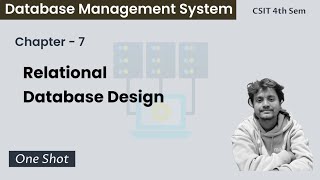 DBMS - 7 | Relational DBMS and Normalization in One Shot | CSIT 4th Sem | Nepali ScienceGuru