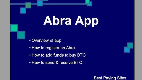 Abra App Tutorial & Review | Is the Abra App legit? | Abra App for buying bitcoin