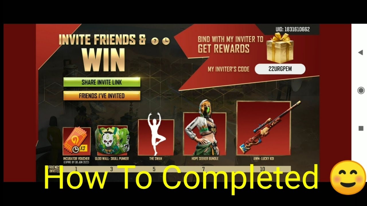 How to completed INVITE AND WIN EVENT | 100% solution ☺️❤️,|