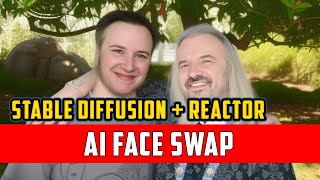 ai faceswap with reactor and stable diffusion. next step in roop.