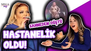 Şarkıcı Kibariye sahneden düşerek yaralandı!