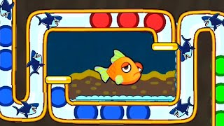 Save The Fish Game Pull The Pin Best Mobile Puzzle Android Gameplay Part 59