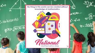 National Mathematics Day                    22 December