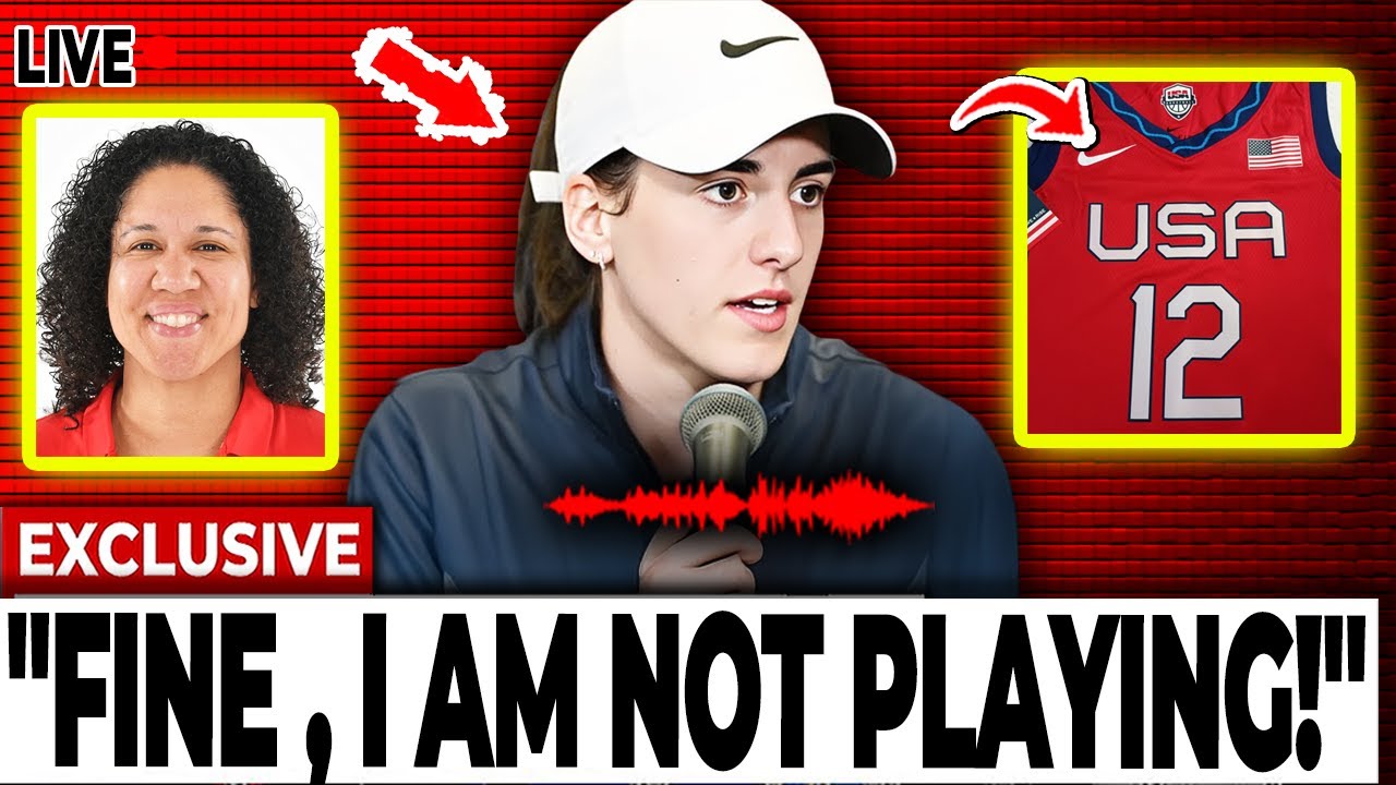 BREAKING: Caitlin Clark REFUSES to Play After Team USA Gives Her Jersey #12!  - YouTube