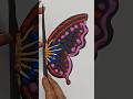 satisfying art🦋✨#creativeart #art#colors #ytshorts #youtubeshorts #shorts #amrataartcreations 🙏
