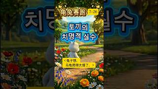 하루 30초, 동화로 끝내는 기초 중국어 문장 #중국어쉐도잉 # 龟兔赛跑 #shorts #LearnChinese #ChineseStory #Mandarin