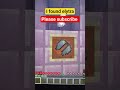 I found elytra in Minecraft..... #shorts #minecraft #gaming #elytra #support #subscribe #gamer