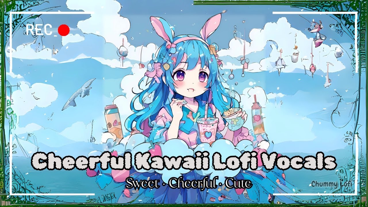Cheerful Kawaii Lofi Vocals 🌸 1 Hour of Happy Beats & J Pop Vibes