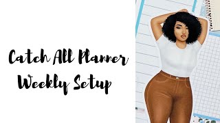 Catch All Planner || Weekly Setup ft DEK Designs & Cocos Vision