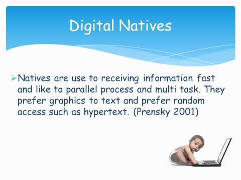 Digital Natives v Immigrants