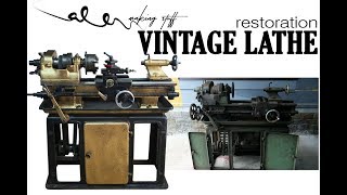 Vintage lathe restoration