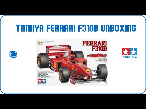 UNBOXING: Tamiya Ferrari F1 F310B Model Kit - YouTube