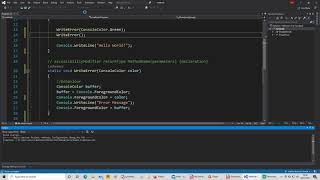 Methods and Parameters - C# Basics