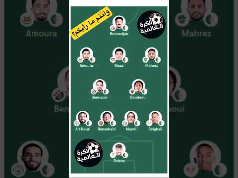 التشكيلة المتوقعة لمنتخب الجزائر ضد الكونغو حسب قناة الكرة العالمية كأس أمم أفريقيا
