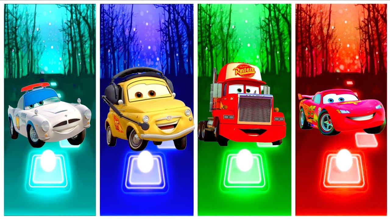 Злой МакКуин превратился в монстра 😱 | TILES HOP EDM RUSH