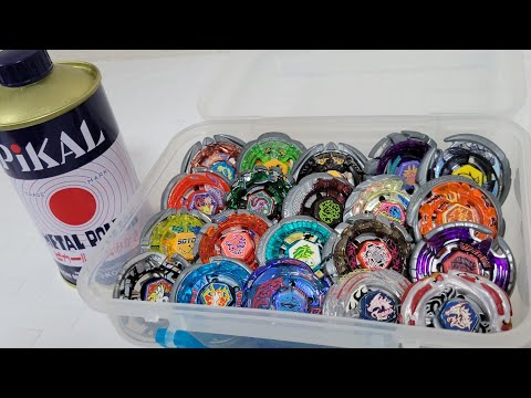 🦄🪽メタルファイトMFB】小学生時代のベイブレードを磨きながら当時の