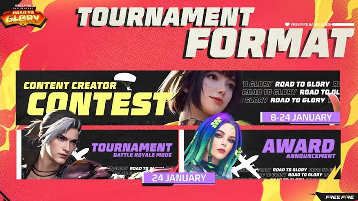 Free Fire Bangladesh Influencer's Road To Glory Tournament🥰