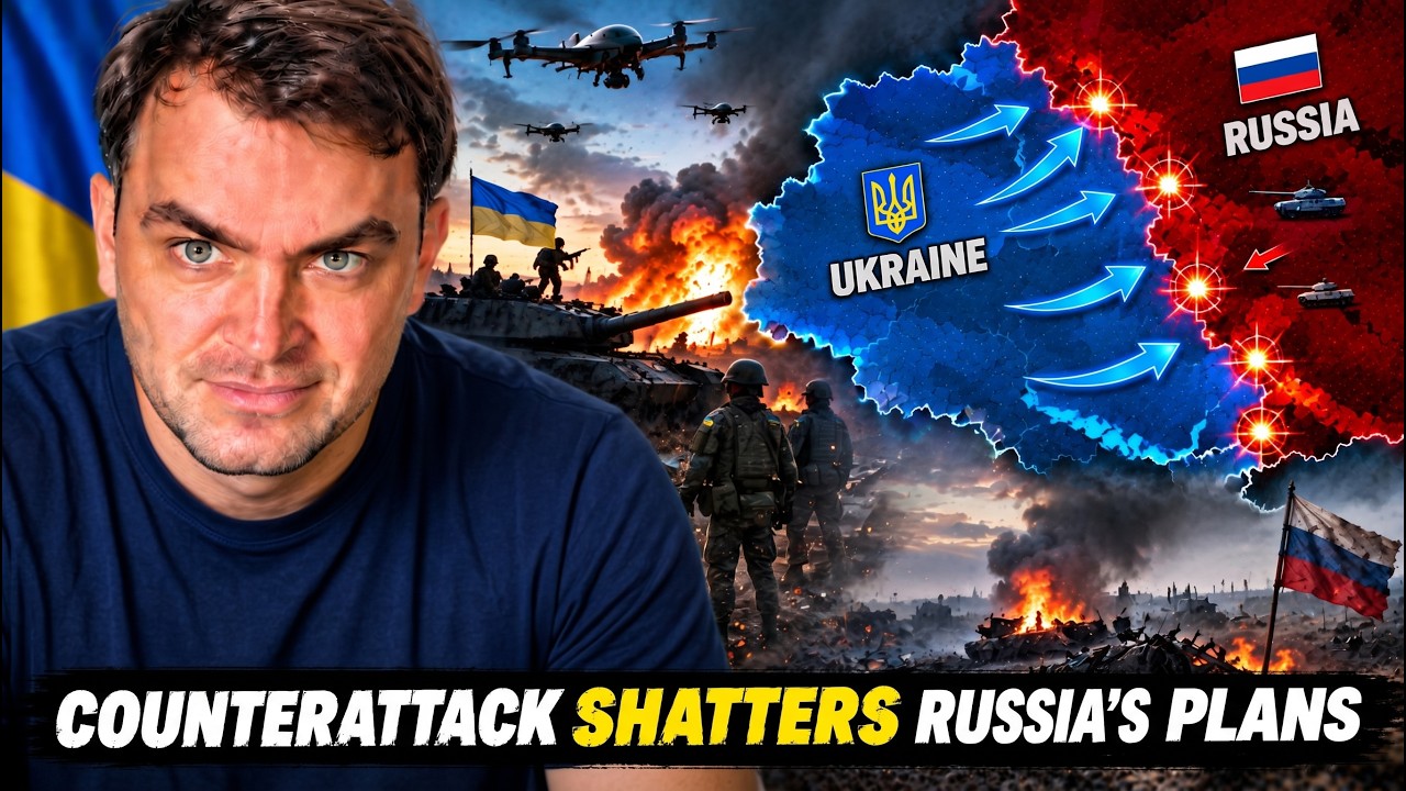 ⁣Ukraine’s MASSIVE Counterattack CRUSHES Russian Forces as Putin’s Frontline Strategy COLLAPSES!
