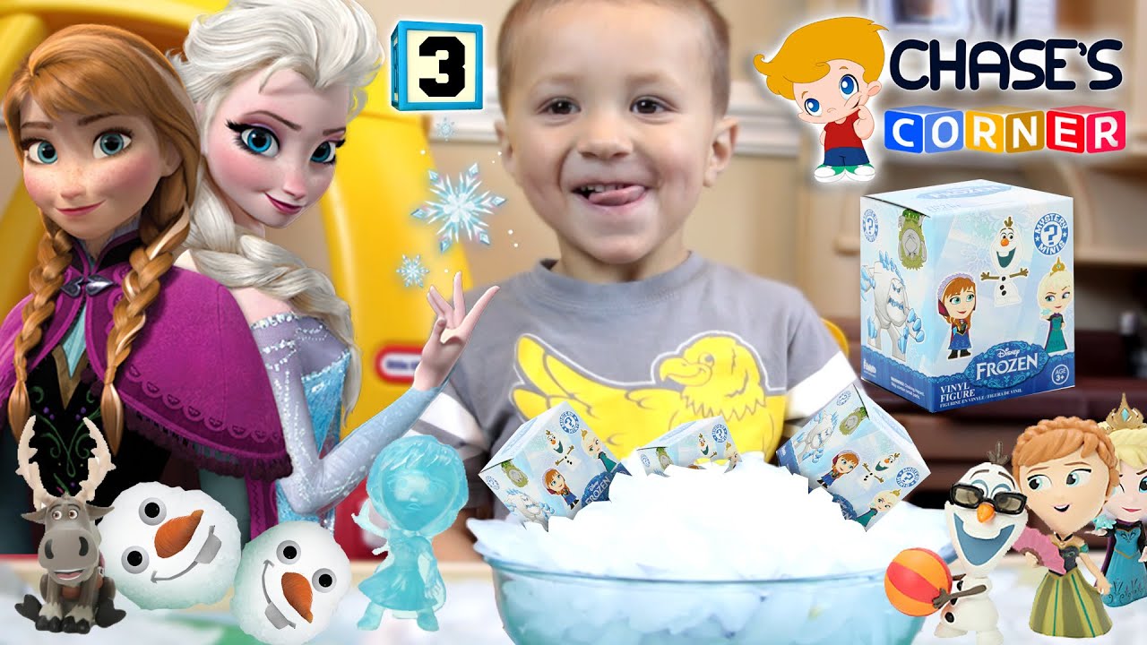 Chase's Corner: FROZEN Mystery Minis w/ SNOWBALL SURPRISE idea! Blind Box Opening w/ Dad ( - Chase's Corner: FROZEN Mystery Minis w/ SNOWBALL SURPRISE idea! Blind Box Opening w/ Dad (#3)