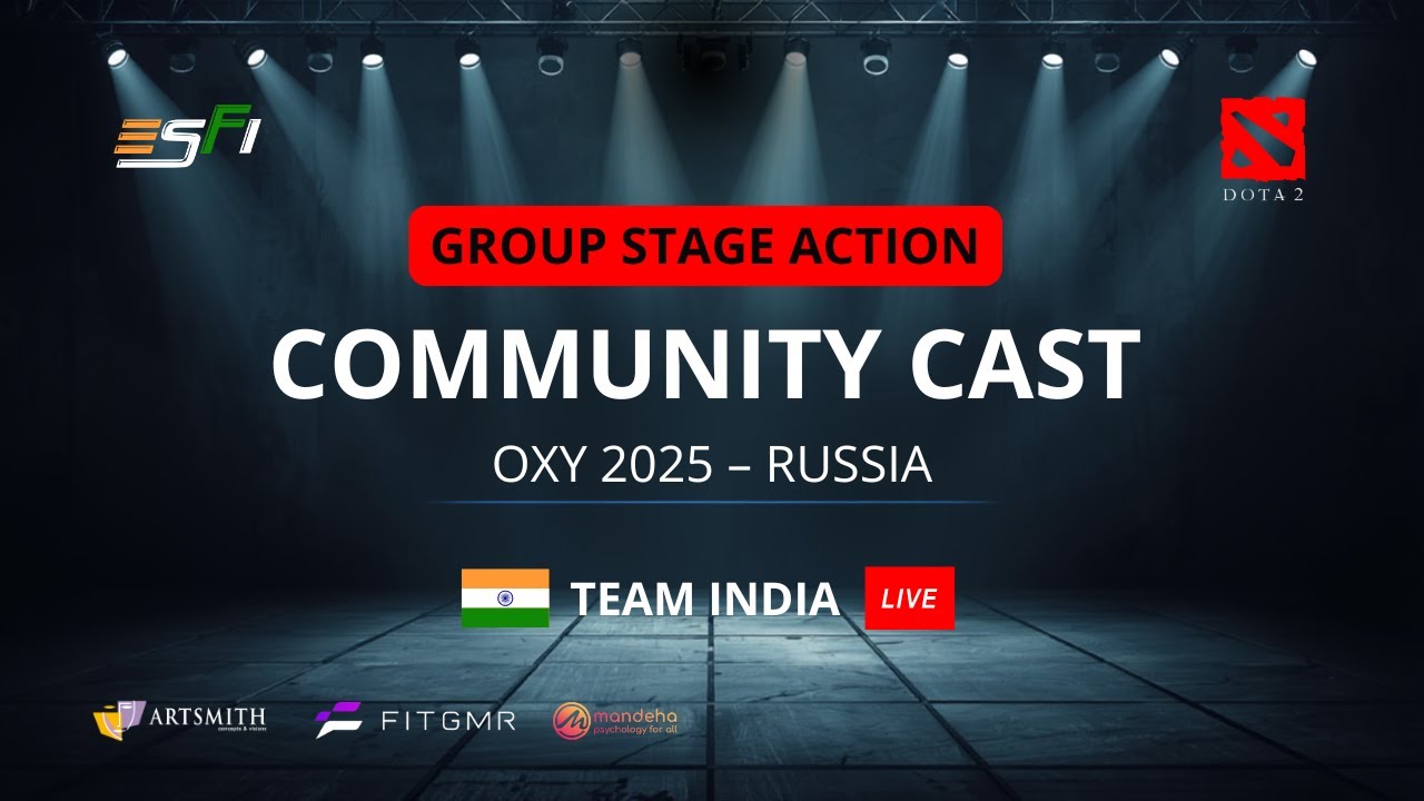 Community Cast | OXY 2025 – Open Esports Student Games | India vs Argentina | Dota 2 Live