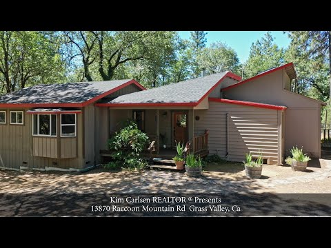 13870 Racoon Mountain Rd, Grass Valley, CA home video tour