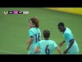 FC Barcelona vs. Arsenal | Los highlights de la Messi Cup | ESPN en Disney+