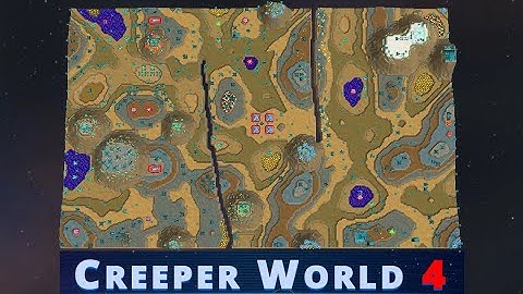 Testing The Difficulty In This Cursor Map #8: Creeper World 4 Part 104
