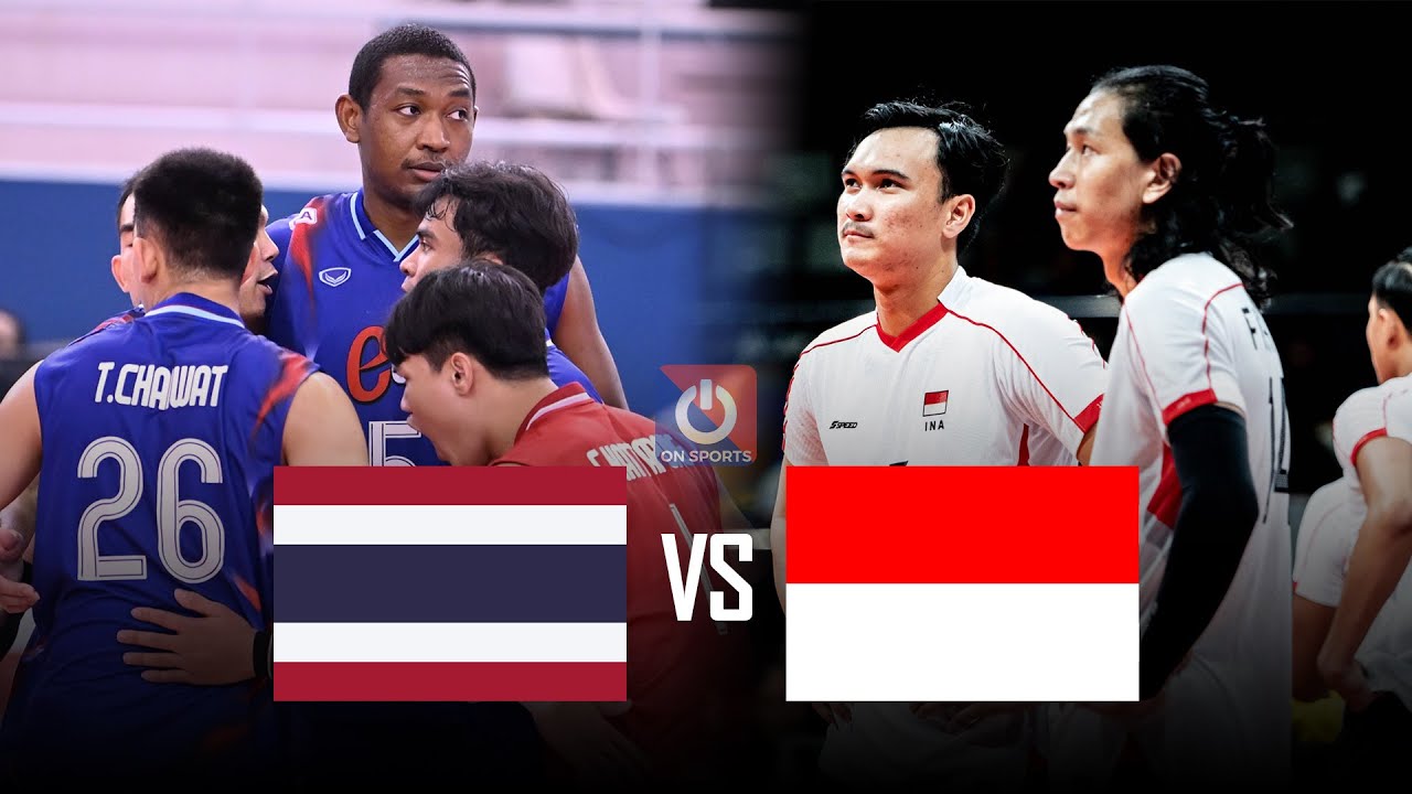 Full HD | Thailand vs. Indonesia | Kissada vs. Hendra - ASEAN Volleyball