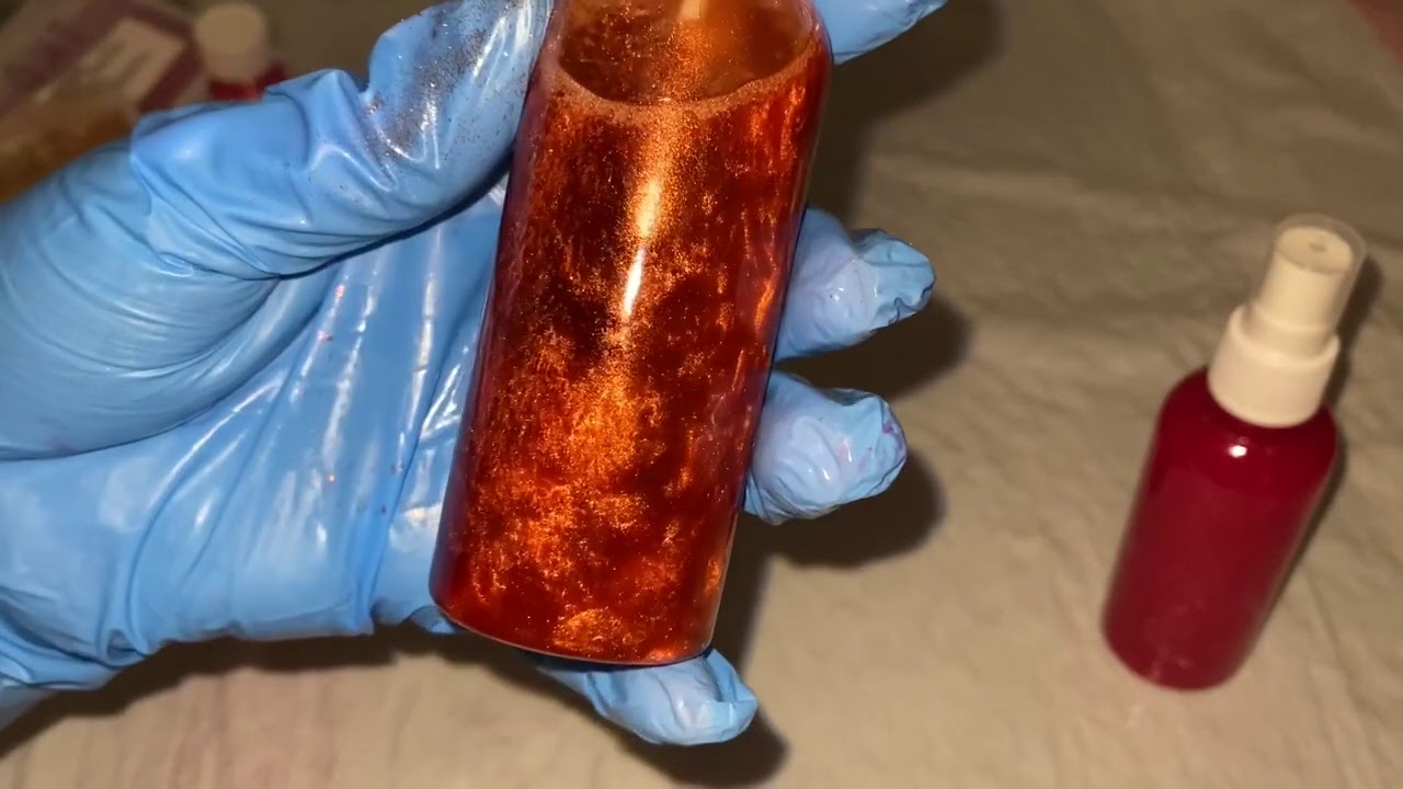 How to make body shimmer oil YouTube