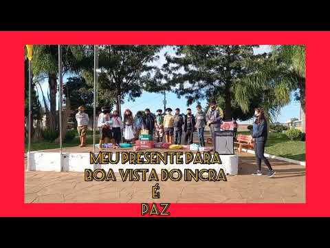 Homenagem ao município de Boa Vista do Incra