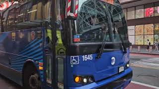Both The Staten Island Bound SIM22 and The Staten Island Bound SIM30 Express Bus 