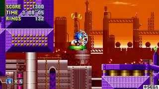 Sonic Mania Oil Ocean Zone Act 1 Boss