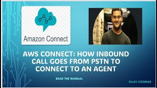 AWS Connect: How Inbound  Call goes from PSTN to Connect To an Agent