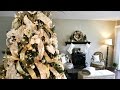 Golden Magnolia Christmas Tree - How To Decorate A Christmas Tree