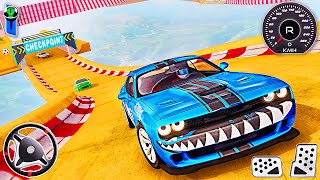 GT Mega Ramp Stunt Car Games - Impossible American Muscle Car Driving | Android Gameplay screenshot 4