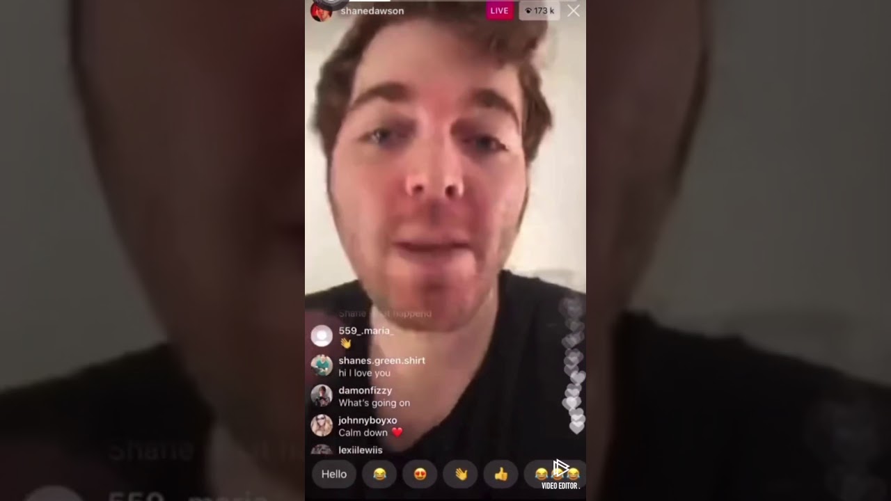 Shane Dawson on IG Live 6/30 - YouTube