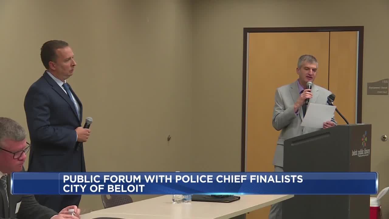 Beloit police chief finalists address community priorities at public forum