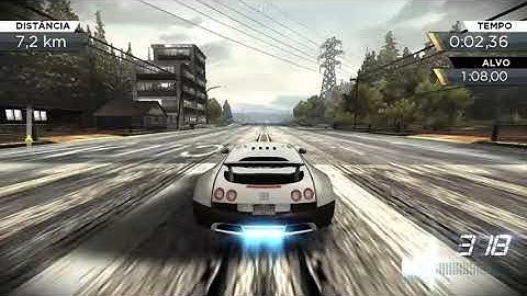 NFS MOST WANTED ANDROID GAMEPLAY  (Bugatti)