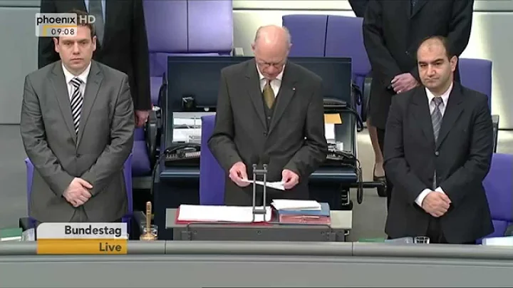 Bundestag: Rede von Norbert Lammert zum Gedenken a...